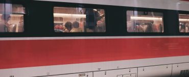 Demobild att ta tåg i Italien